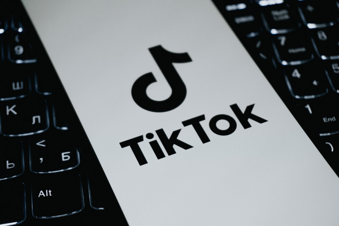 team-03 tiktok-logo-on-a-laptop-keyboard-n39dsvhhi78